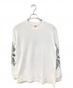 SUPREMEシュプリーム）の古着「Eagle L/S Tee/イーグルロングスリーブティー」｜ホワイト