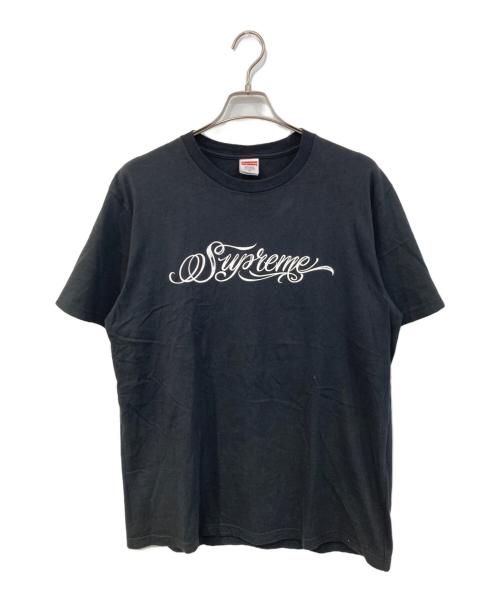 SUPREME（シュプリーム）SUPREME (シュプリーム) SCRIPT TEE/スクリプト・ティー ブラック サイズ:SIZE Mの古着・服飾アイテム