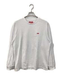 SUPREME（シュプリーム）の古着「Small Box Logo L/S Tee/スモール ボックス ロゴ ロングスリーブ ティー（エルエス ティー）」｜ホワイト