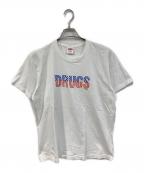 SUPREMEシュプリーム）の古着「Drugs Tee/ドラッグスT」｜ホワイト
