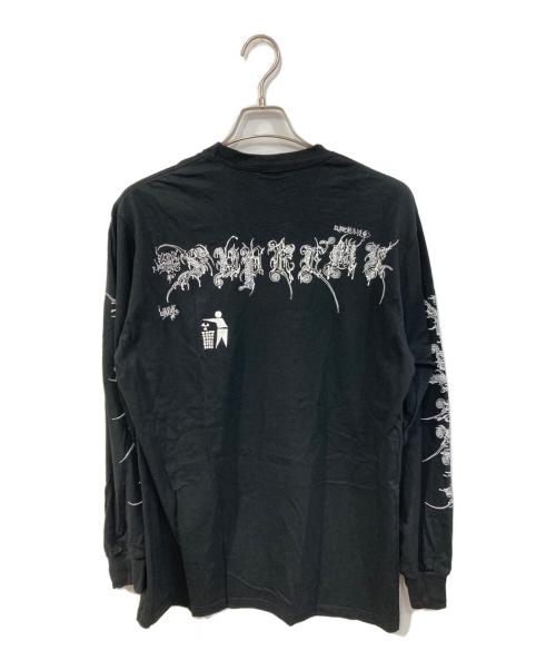 SUPREME（シュプリーム）SUPREME (シュプリーム) Wombat L/S Tee/ウォンバットロングスリーブT ブラック サイズ:SIZE Mの古着・服飾アイテム