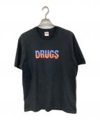 SUPREMEシュプリーム）の古着「Drugs Tee/ドラッグスT」｜ブラック