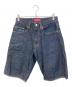 SUPREME（シュプリーム）の古着「Baggy Selvedge Denim Short/バギー セルヴィッジ デニム ショート」｜インディゴ
