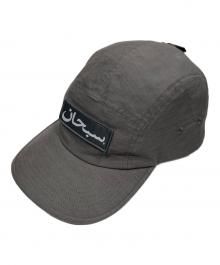 SUPREME（シュプリーム）の古着「Arbic Label Camp Cap/アラビック・レーベル・キャンプ・キャップ」｜グレー