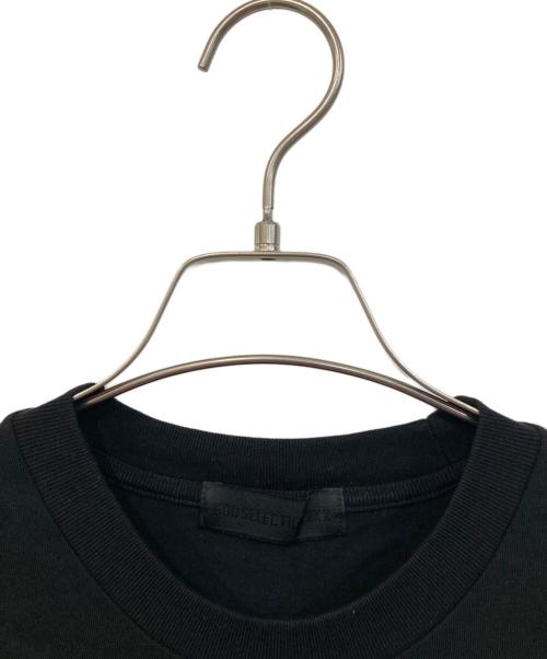 GOD SELECTION XXX（ゴッド セレクション トリプルエックス）GOD SELECTION XXX (ゴッド セレクション トリプルエックス) プリントTシャツ ブラック サイズ:SIZE Lの古着・服飾アイテム