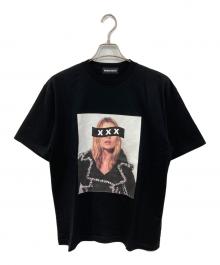 GOD SELECTION XXX（ゴッド セレクション トリプルエックス）の古着「プリントTシャツ」｜ブラック