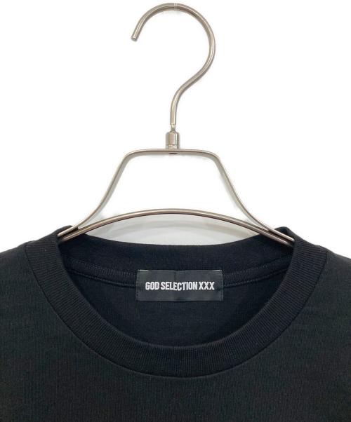 GOD SELECTION XXX（ゴッド セレクション トリプルエックス）GOD SELECTION XXX (ゴッド セレクション トリプルエックス) プリントTシャツ ブラック サイズ:なしの古着・服飾アイテム
