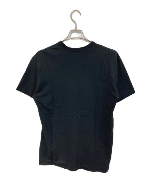 PLAY COMME des GARCONS（プレイコムデギャルソン）PLAY COMME des GARCONS (プレイコムデギャルソン) ハートプリント&ワッペンTシャツ ブラック サイズ:SIZE XLの古着・服飾アイテム