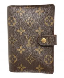 LOUIS VUITTON（ルイ ヴィトン）の古着「手帳カバー　アジェンダPM」｜ブラウン