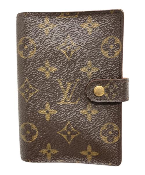 LOUIS VUITTON（ルイ ヴィトン）LOUIS VUITTON (ルイ ヴィトン) 手帳カバー　アジェンダPM ブラウンの古着・服飾アイテム