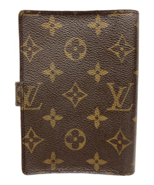LOUIS VUITTON（ルイ ヴィトン）LOUIS VUITTON (ルイ ヴィトン) 手帳カバー　アジェンダPM ブラウンの古着・服飾アイテム