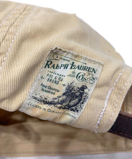 POLO RALPH LAUREN（ポロ・ラルフローレン）POLO RALPH LAUREN (ポロ・ラルフローレン) キャップ ベージュの古着・服飾アイテム
