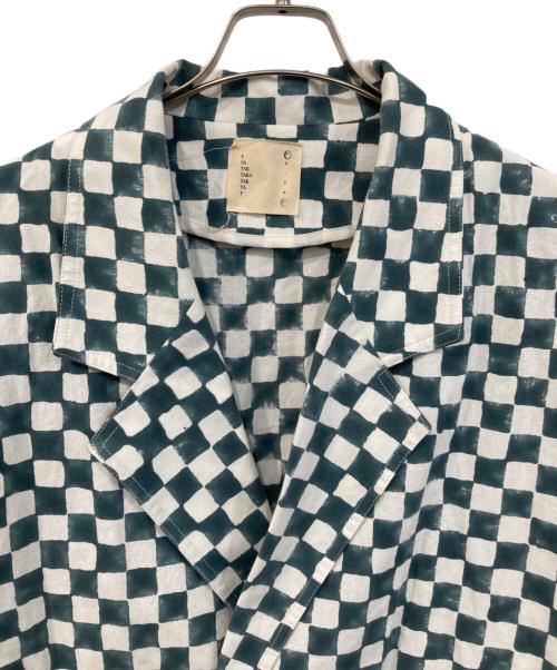 TAKA STUDIO（タカスタジオ）TAKA STUDIO (タカスタジオ) Crosscheck Jacket/クロスチェックジャケット グリーン サイズ:SIZE M・Lの古着・服飾アイテム