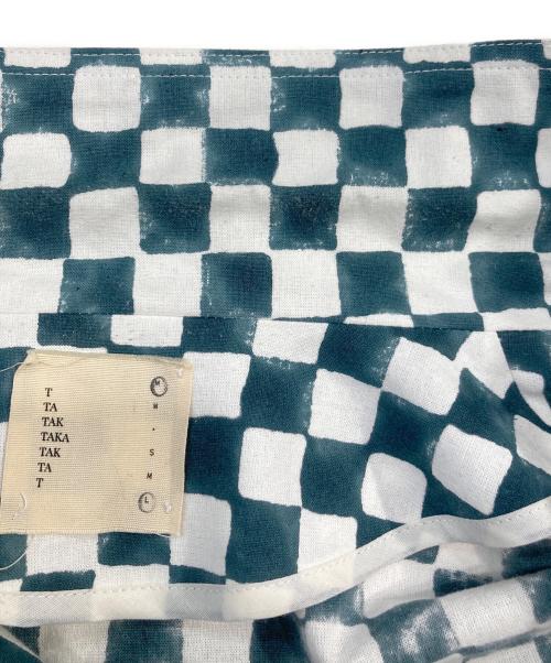 TAKA STUDIO（タカスタジオ）TAKA STUDIO (タカスタジオ) Crosscheck Jacket/クロスチェックジャケット グリーン サイズ:SIZE M・Lの古着・服飾アイテム