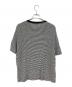 BATONER (バトナ―) ボーダーリネンTシャツ ブラック サイズ:SIZE L：13000円
