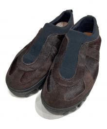 reproduction of found×L'ECHOPPE（リプロダクションオブファウンド×レショップ）の古着「別注 GERMAN MILITARY TRAINER」｜ブラウン