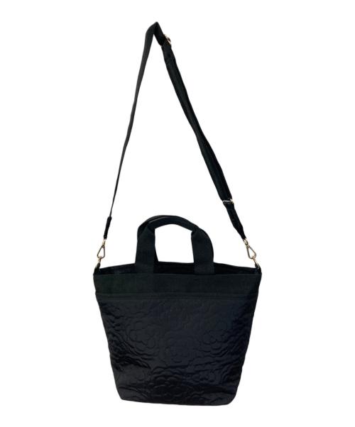 LeSportsac（レスポートサック）LeSportsac (レスポートサック) パフィーブロッサムズ2WAYバッグ ブラックの古着・服飾アイテム