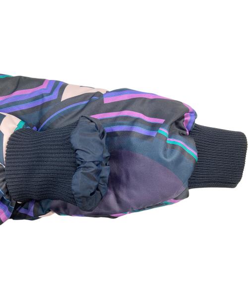 Emilio Pucci（エミリオ プッチ）Emilio Pucci (エミリオ プッチ) ロングダウンコート ブラック サイズ:UK 8の古着・服飾アイテム