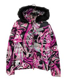 Emilio Pucci（エミリオ プッチ）の古着「ダウンジャケット」｜ピンク