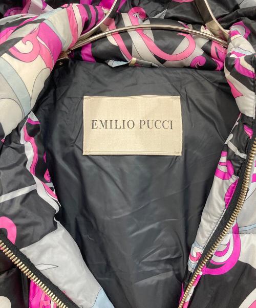 Emilio Pucci（エミリオ プッチ）Emilio Pucci (エミリオ プッチ) ダウンジャケット ピンク サイズ:36の古着・服飾アイテム