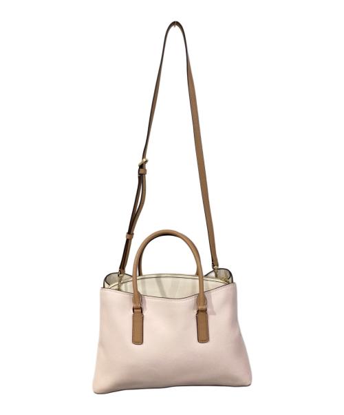 Kate Spade（ケイトスペード）Kate Spade (ケイトスペード) トンプソンストリートミディアム サッチェル ピンクの古着・服飾アイテム