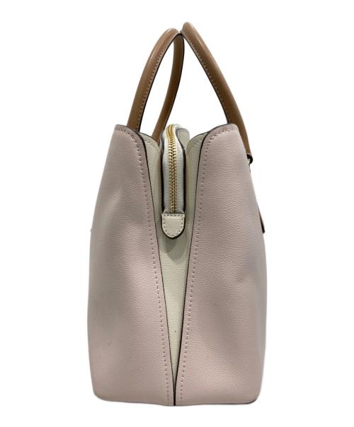 Kate Spade（ケイトスペード）Kate Spade (ケイトスペード) トンプソンストリートミディアム サッチェル ピンクの古着・服飾アイテム