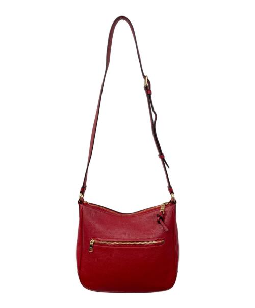 COACH（コーチ）COACH (コーチ) エリー ファイル バッグ レッドの古着・服飾アイテム