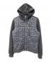 DIESEL（ディーゼル）の古着「キルティングフーデッドジャケット」｜ブラック