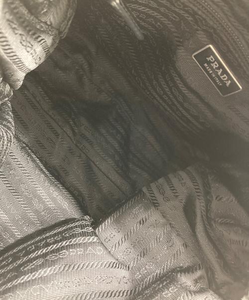 PRADA（プラダ）PRADA (プラダ) NEROナイロンショルダーバッグ ブラックの古着・服飾アイテム