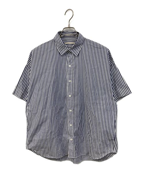 Plage（プラージュ）Plage (プラージュ) Roll Up Cuffs シャツ/ロール・アップ・カフス　シャツ ネイビー サイズ:SIZE Freeの古着・服飾アイテム