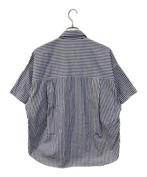 Plage（プラージュ）Plage (プラージュ) Roll Up Cuffs シャツ/ロール・アップ・カフス　シャツ ネイビー サイズ:SIZE Freeの古着・服飾アイテム
