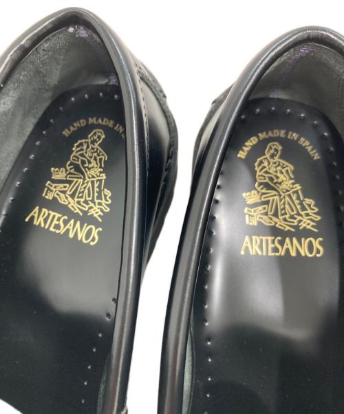ARTESANOS（アルテサノス）ARTESANOS (アルテサノス) ビットローファー ブラック サイズ:SIZE 39の古着・服飾アイテム