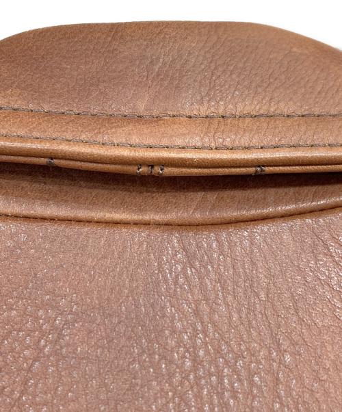 COACH（コーチ）COACH (コーチ) カーフレザージャケット ブラウン サイズ:SIZE XSの古着・服飾アイテム