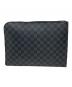 LOUIS VUITTON (ルイ ヴィトン) ダミエクラッチバッグ　 ブラック：50000円
