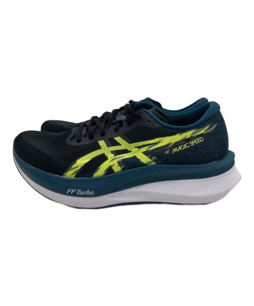 asics（アシックス）asics (アシックス) ローカットスニーカー ブラック サイズ:SIZE 27.5cm 未使用品の古着・服飾アイテム