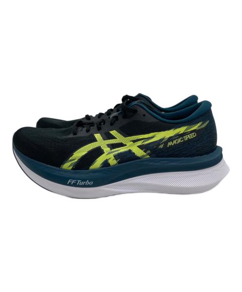 asics（アシックス）asics (アシックス) ローカットスニーカー ブラック サイズ:SIZE 28 未使用品の古着・服飾アイテム