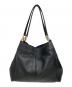 COACH (コーチ) ペブルドレザートートバッグ ブラック：7000円