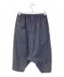 COMME des GARCONS COMME des GARCONS (コムデギャルソン コムデギャルソン) ストライプサルエルパンツ ネイビー サイズ:SIZE XS：13000円