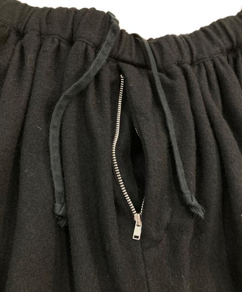 BLACK COMME des GARCONS（ブラックコムデギャルソン）BLACK COMME des GARCONS (ブラックコムデギャルソン) バルーンサルエルパンツ ブラック サイズ:SIZE XXSの古着・服飾アイテム