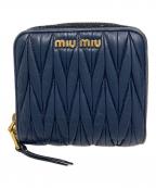MIU MIUミュウミュウ）の古着「MATELASSE/マトラッセ」｜ネイビー