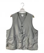 POST O'ALLSポストオーバーオールズ）の古着「DEE Vest 2/ディー・ベスト・ツゥー」｜グレー