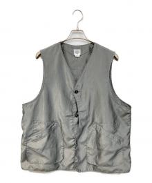 POST O'ALLS（ポストオーバーオールズ）の古着「DEE Vest 2/ディー・ベスト・ツゥー」｜グレー