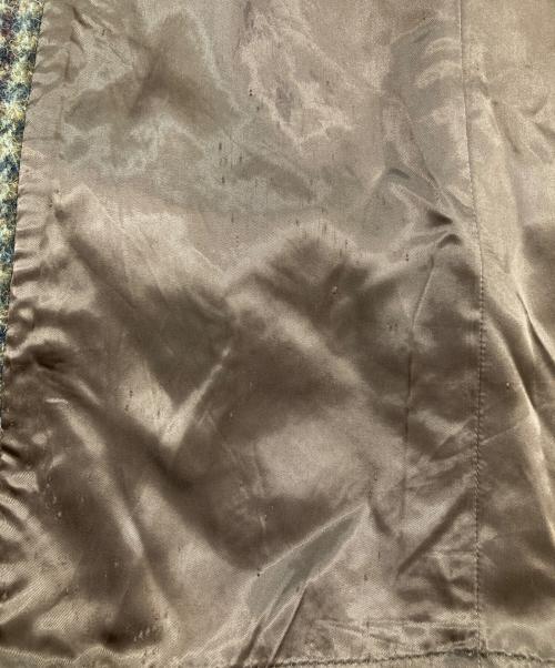 RALPH LAUREN（ラルフローレン）RALPH LAUREN (ラルフローレン) 千鳥柄ウールコート ブラウン サイズ:SIZE 7の古着・服飾アイテム