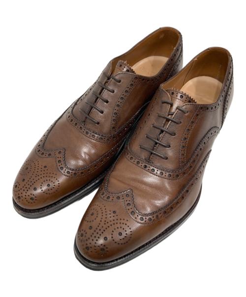 UNION IMPERIAL（ユニオンインペリアル）UNION IMPERIAL (ユニオンインペリアル) ウィングチップシューズ ブラウン サイズ:SIZE 8の古着・服飾アイテム