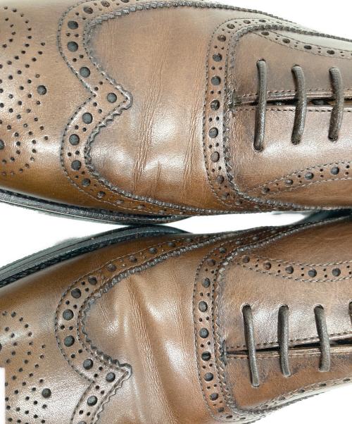 UNION IMPERIAL（ユニオンインペリアル）UNION IMPERIAL (ユニオンインペリアル) ウィングチップシューズ ブラウン サイズ:SIZE 8の古着・服飾アイテム