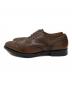 UNION IMPERIAL (ユニオンインペリアル) ウィングチップシューズ ブラウン サイズ:SIZE 8：8000円