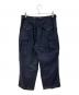 417 by EDIFICE (417 バイ エディフィス) ガーメントウォッシュ ファティーグパンツ ネイビー サイズ:SIZE M：7000円