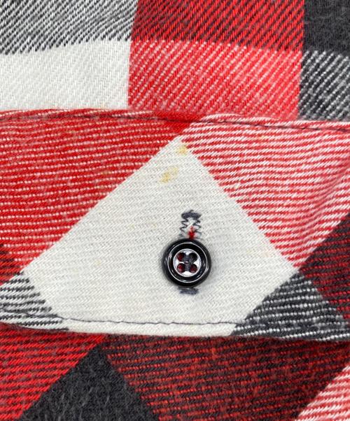 FIVE BROTHER（ファイブブラザー）FIVE BROTHER (ファイブブラザー) チェックネルシャツ レッド サイズ:SIZE Lの古着・服飾アイテム
