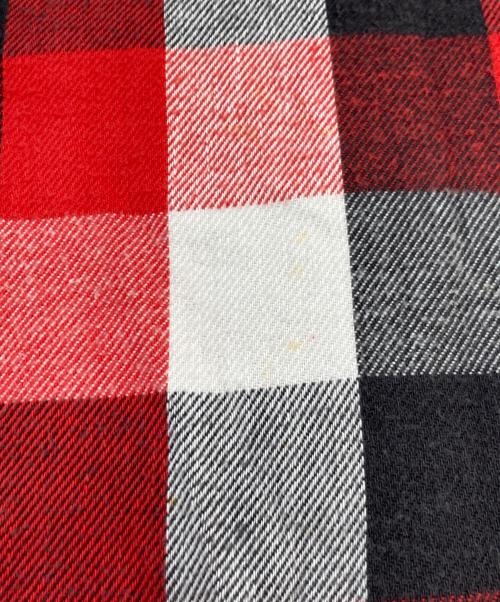 FIVE BROTHER（ファイブブラザー）FIVE BROTHER (ファイブブラザー) チェックネルシャツ レッド サイズ:SIZE Lの古着・服飾アイテム