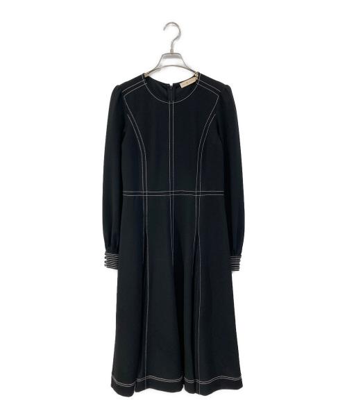 TORY BURCH（トリーバーチ）TORY BURCH (トリーバーチ) ステッチワンピース ブラック サイズ:SIZE Sの古着・服飾アイテム